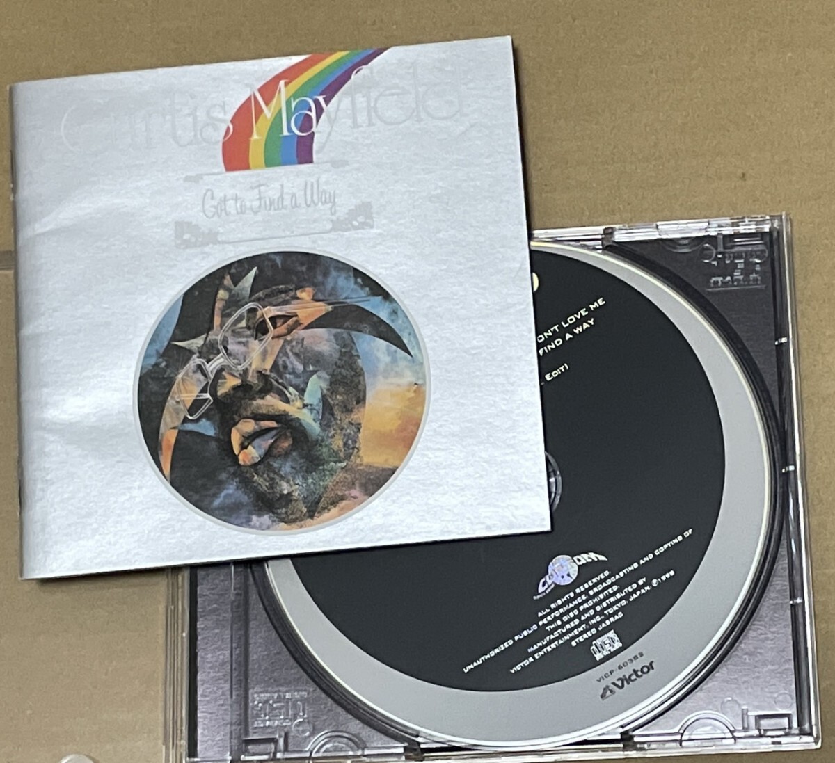 送料込 Curtis Mayfield - Got To Find A Way 国内盤CD / カーティス・メイフィールド / VICP60382