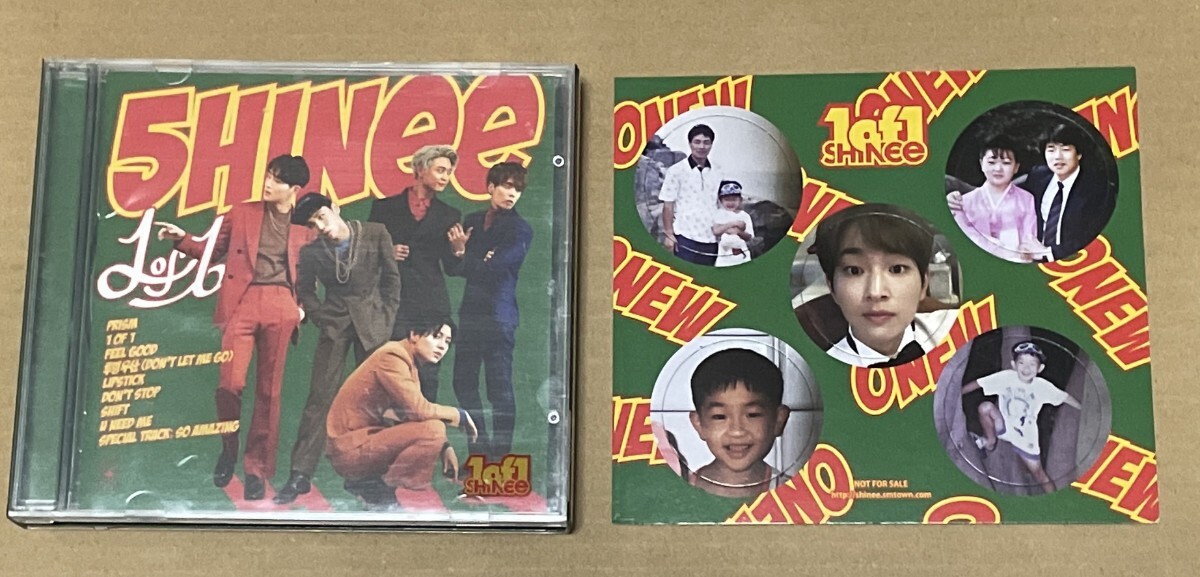 送料込 SHINee - 1 Of 1 めんこ ONEW オニュ / SMK0704