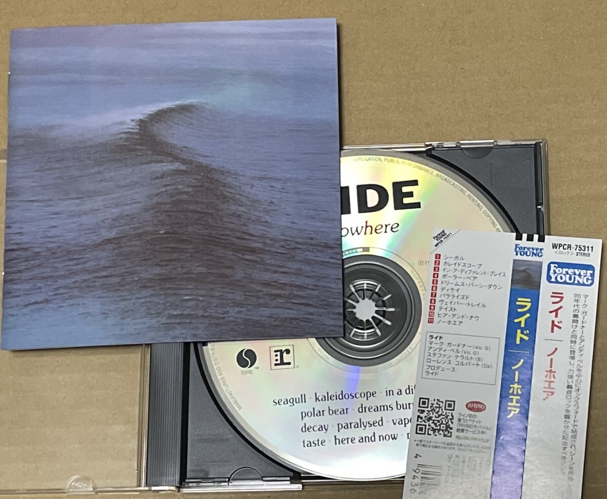 送料込 Ride - Nowhere 国内盤CD / ライド - ノ－ホエア / WPCR75311