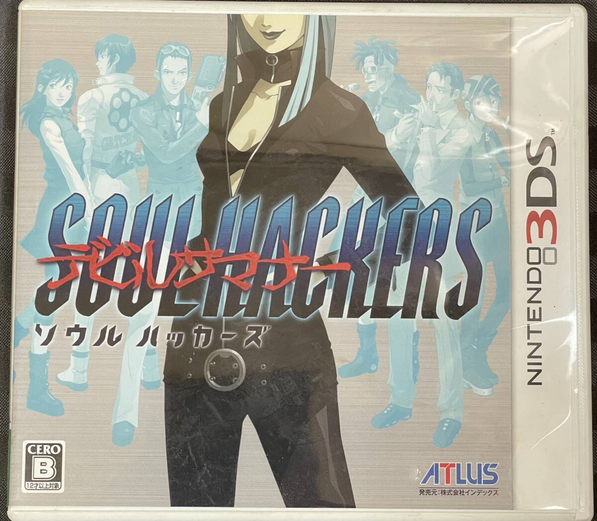 ケースのみ 3DS「デビルサマナー ソウルハッカーズ」