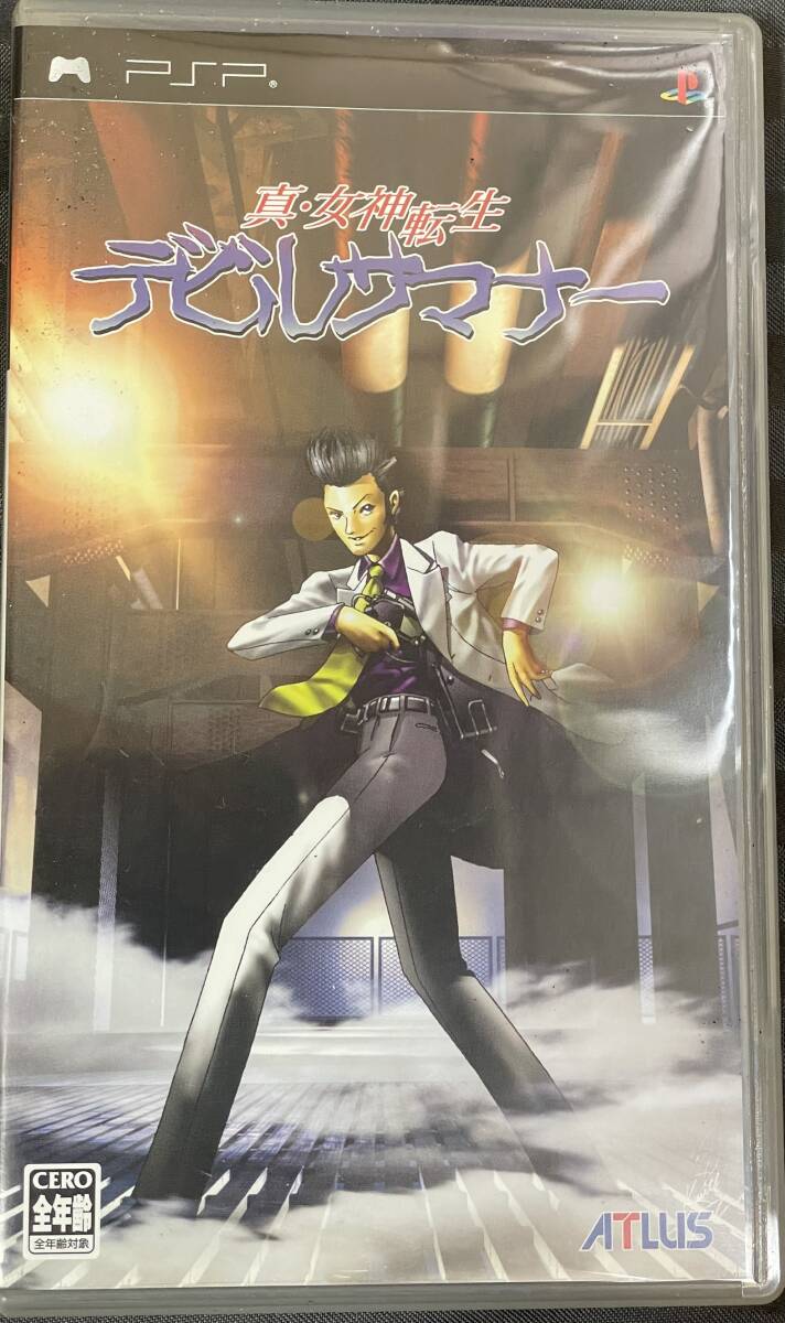 ケース、マニュアルのみ PSP「真・女神転生 デビルサマナー」