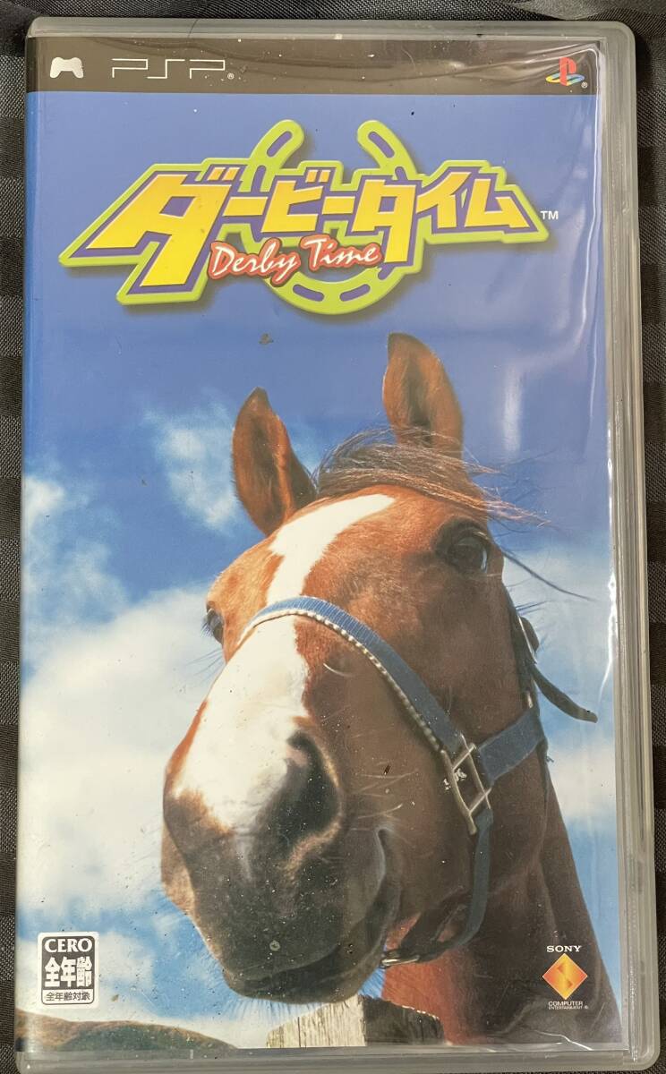 ケース、マニュアルのみ PSP「ダービータイム」