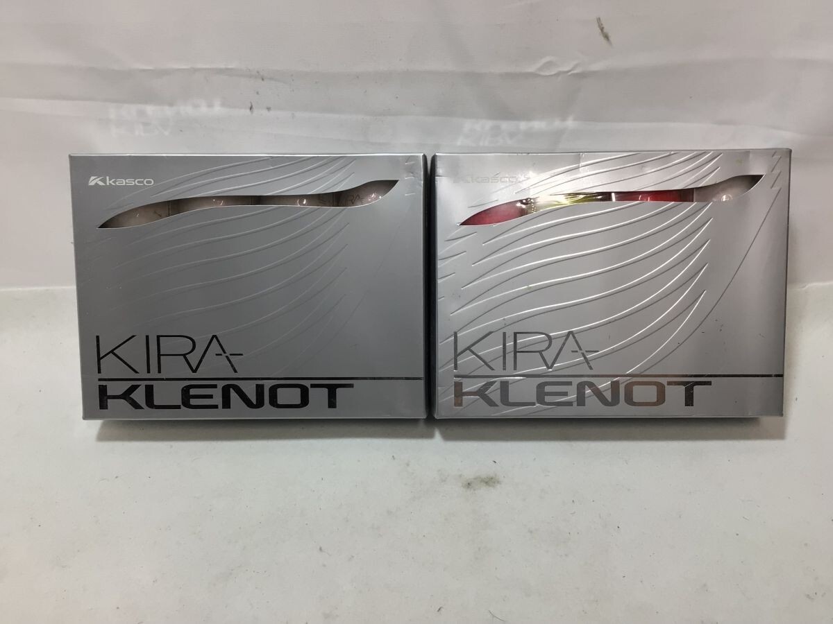 買マス1244-60【未使用】kasco キャスコ KIRA KLENOT キラ ゴルフボール 12個入 各1ダース オパール・マルチカラー ハイクオリティボール