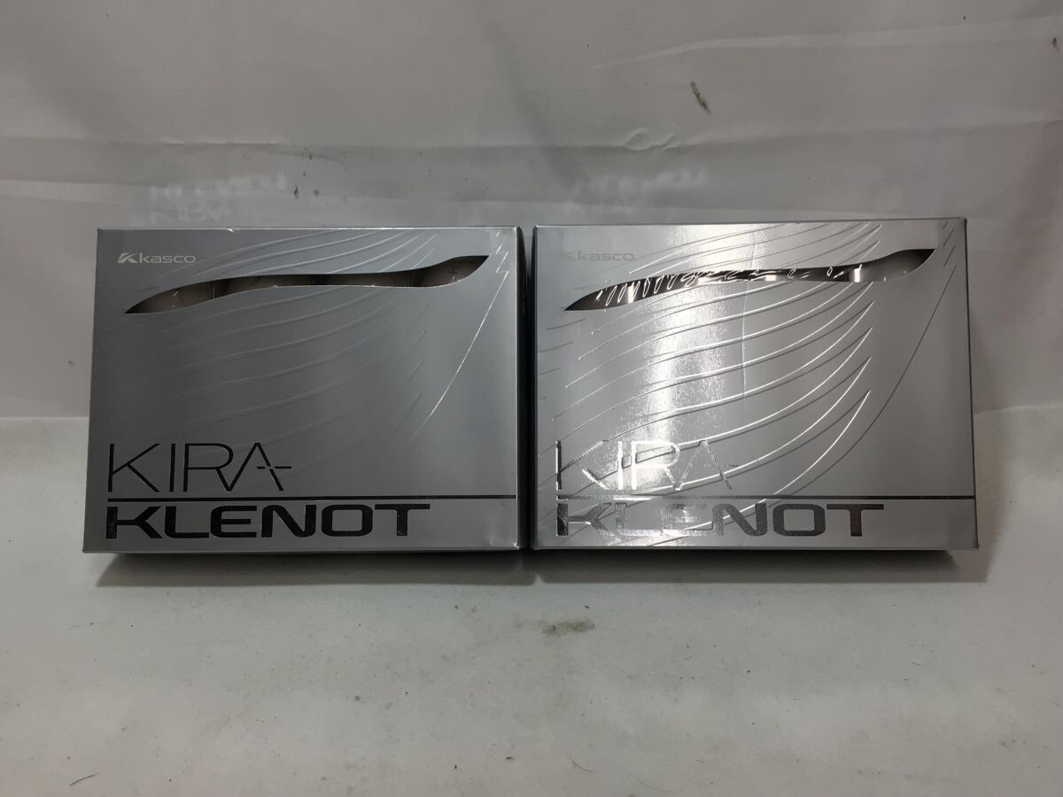 買マス1241-60【未使用】kasco キャスコ KIRA KLENOT キラ ゴルフボール 12個入 2ダースまとめ オパール ハイクオリティボール