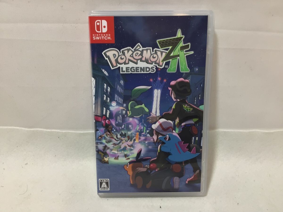 買マス1252-60【美品】Nintendo 任天堂 Switch Pokemon LEGENDS Z-A ポケモン Z-A ニンテンドー スイッチ ソフト