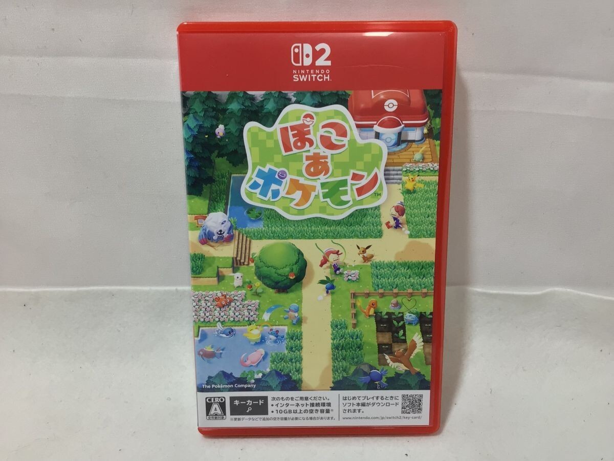 買マス1250-60【美品】Nintendo 任天堂 Switch 2 ぽこ あ ポケモン ニンテンドー スイッチ2 ソフト