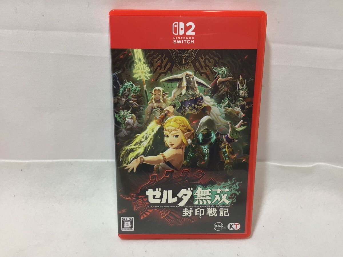 買マス1248-60【美品】Nintendo 任天堂 Switch 2 ゼルダ無双 封印戦記 ニンテンドー スイッチ2 ソフト
