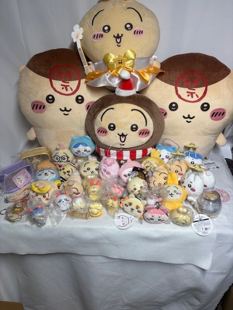 買マス1256-120　ちいかわ　ぬいぐるみ＆グッズ2　タグ付き　美品