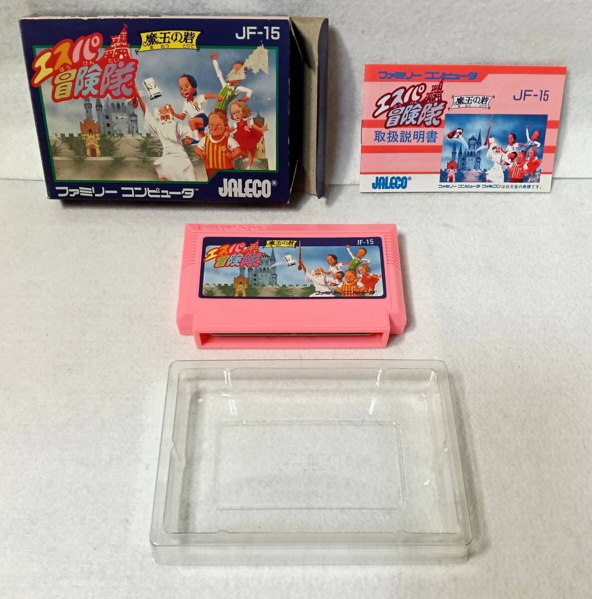箱/説明書付FCエスパ冒険隊 動作確認済NESファミコンFamicomファミリーコンピュータFamily Computer JF-15