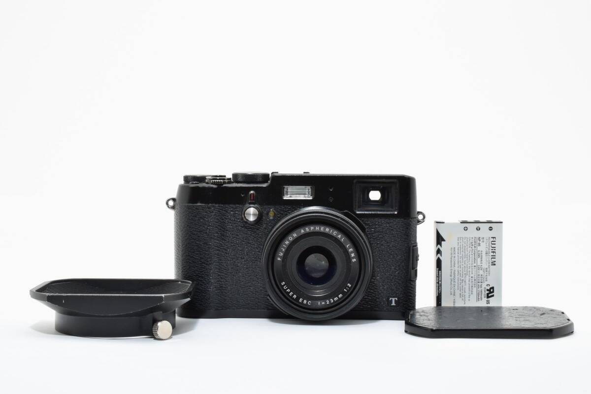 ★実用品★ 富士フイルム FUJIFILM X100T ★バッテリー・フード付き！ ★液晶きれい！　　　74-84-2#044#8041