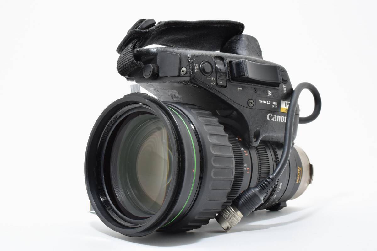 ★訳あり大特価★ キャノン CANON YH19x6.7KRS 19倍 1/2型 SDズームレンズ (VCL-719BX 1:1.4/6.7-127mm) ★希少　　98-18-5#01 #8055