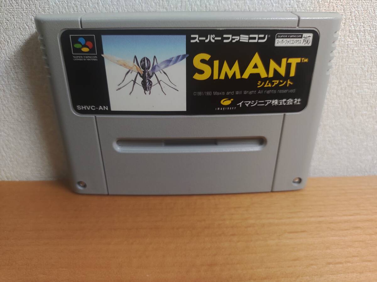 SFC　スーパーファミコン　シムアント　m 