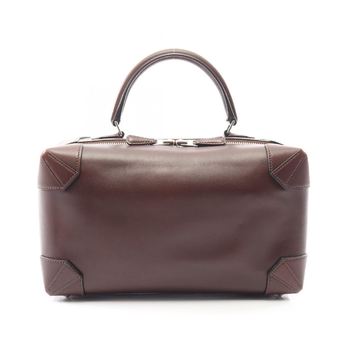 エルメス HERMES マキシボックス29 ハンドバッグ バッグ レザー ブラウン系 ハバナ 【中古】