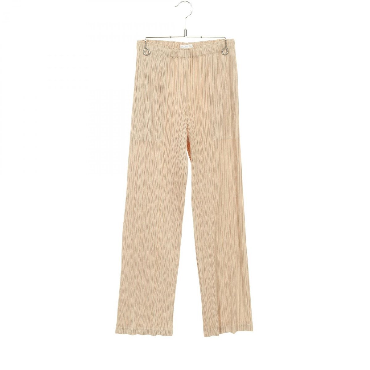 プリーツプリーズ PLEATS PLEASE プリーツ パンツ 衣料品 ボトムス その他 ベージュ系 【中古】