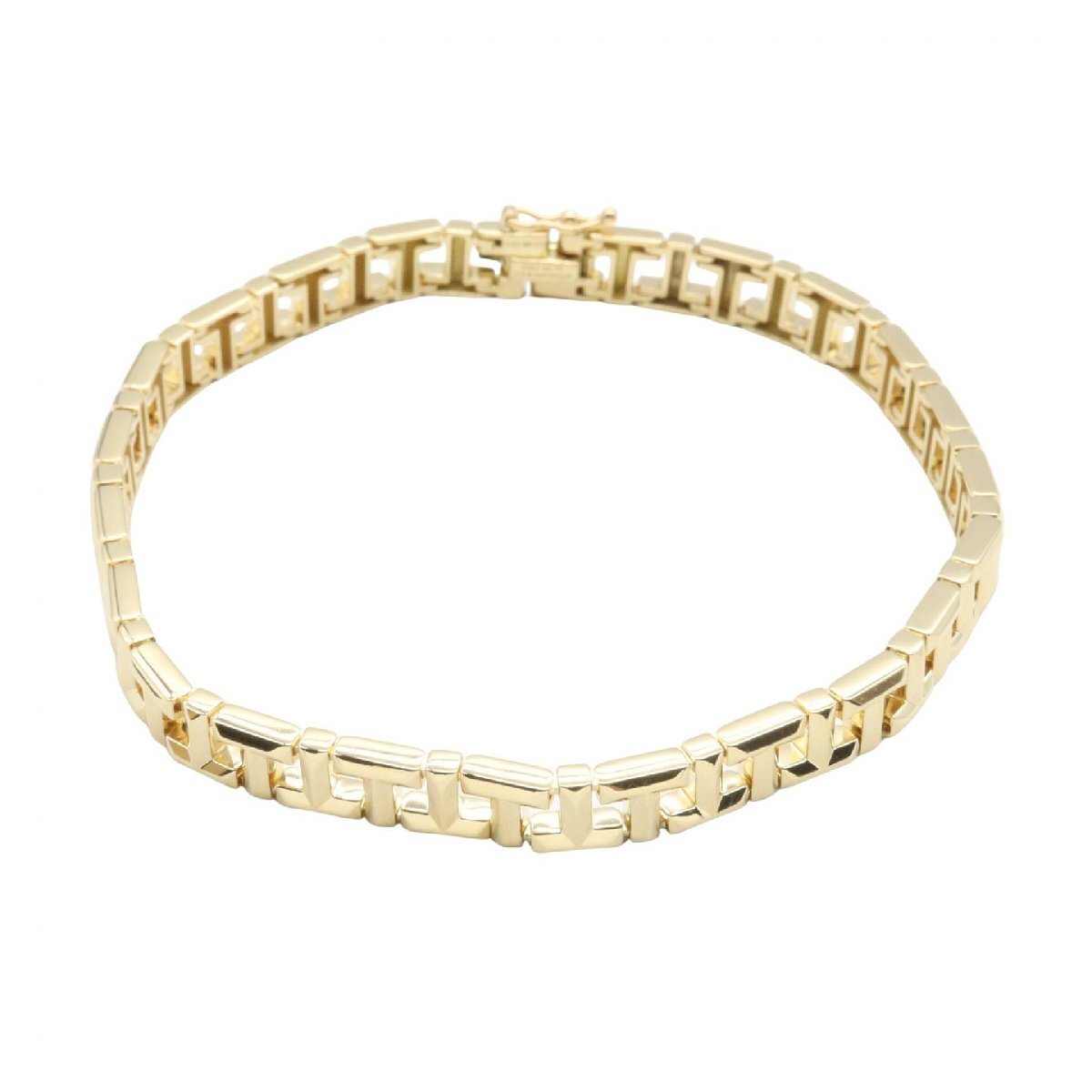 ティファニー TIFFANY＆CO Tトゥルーナロー ブレスレット ブレスレット アクセサリー K18（イエローゴールド） ゴールド系 【中古】