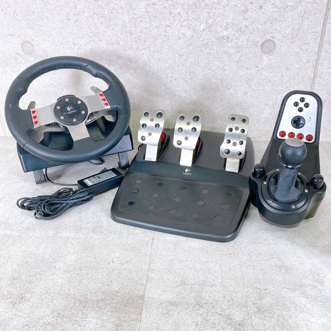 Logitech ロジテック G27 レーシングホイール ハンコン シフター付