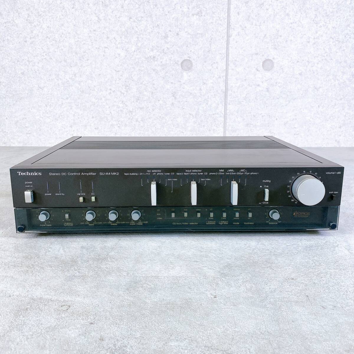 ＜ヤフオクのみ＞希少！！音出し動作確認済み！Technics SU-A4 MK2 プリアンプ テクニクス