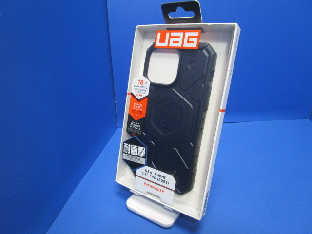 プリンストン UAG URBAN ARMOR GEAR iPhone 15 Pro Max 耐衝撃ケース MagSafe対応 ブラック アメリカ国防総省 MIL-STD-810G ★t