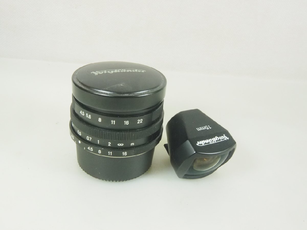 B504053☆☆美品★VOIGTLANDER フォクトレンダー SUPER WIDE-HELIAR 15mm F4.5 ASPHERICAL　Lマウント