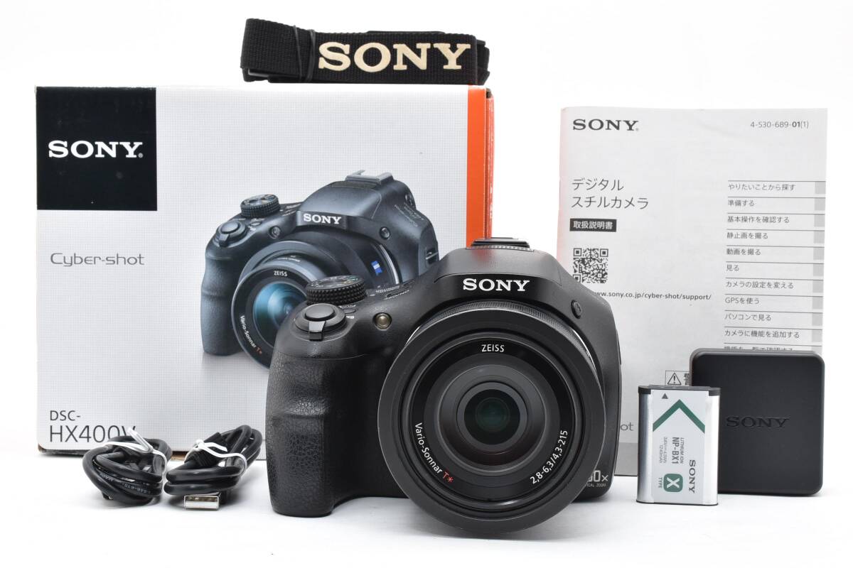 ★極上美品★ SONY ソニー Cyber-shot DSC-HX400V コンパクトデジタルカメラ 元箱付き
