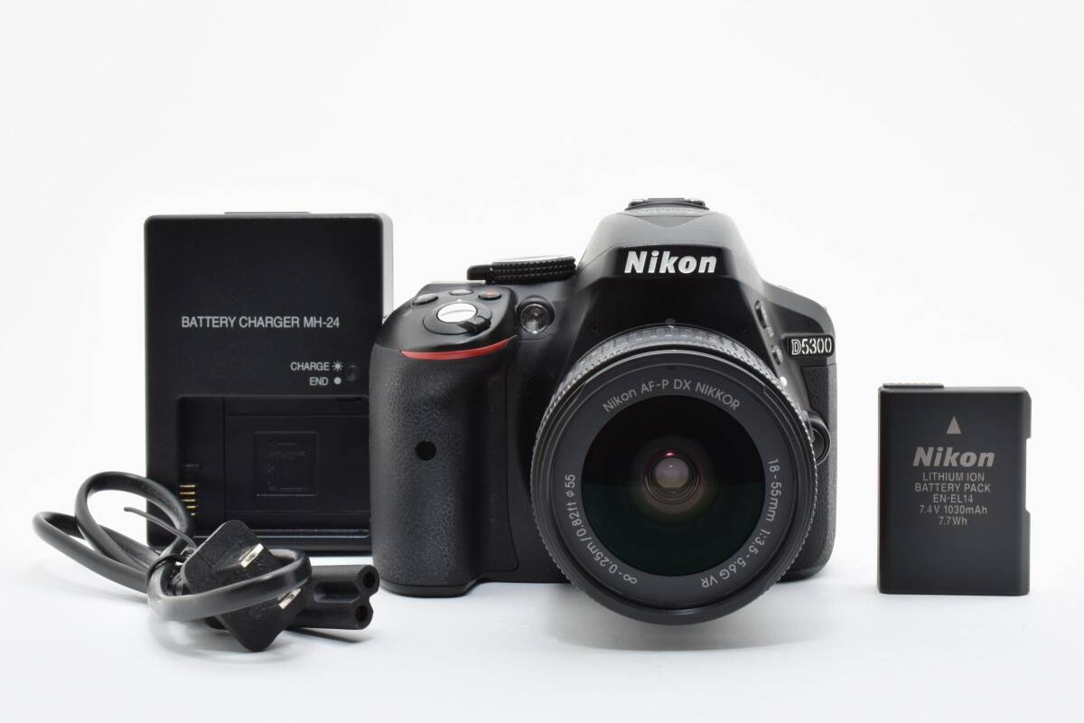 Nikon ニコン D5300 AF-P 18-55mm VR レンズキット ショット数：9,984 枚