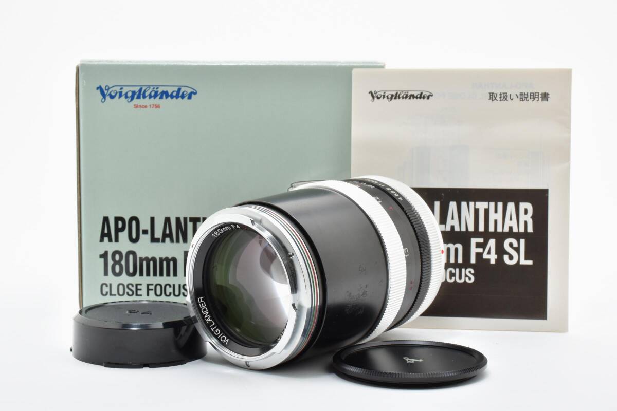 ★超希少！ Canon FDマウント★ Voigtlander フォクトレンダー APO-LANTHAR 180mm F4 SL CLOSE FOCUS