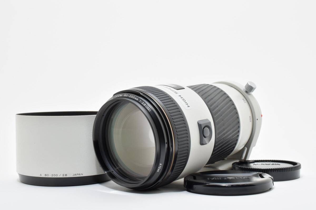 ★極上美品★ MINOLTA ミノルタ AF 80-200mm F2.8 APO TELE High Speed 大三元 望遠レンズ