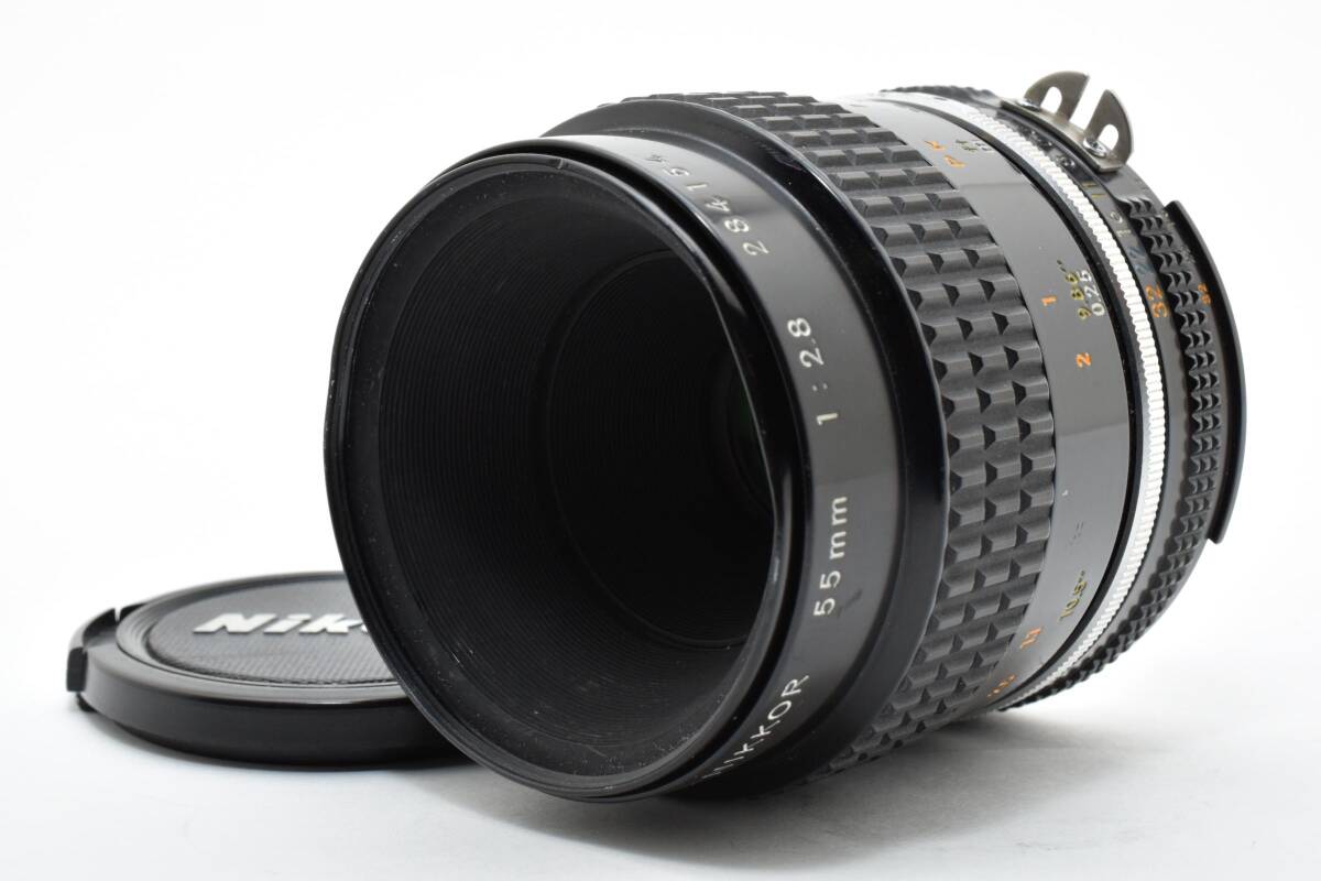 Nikon ニコン Ai Micro-NIKKOR 55mm F2.8S Ai-S 単焦点 マクロレンズ