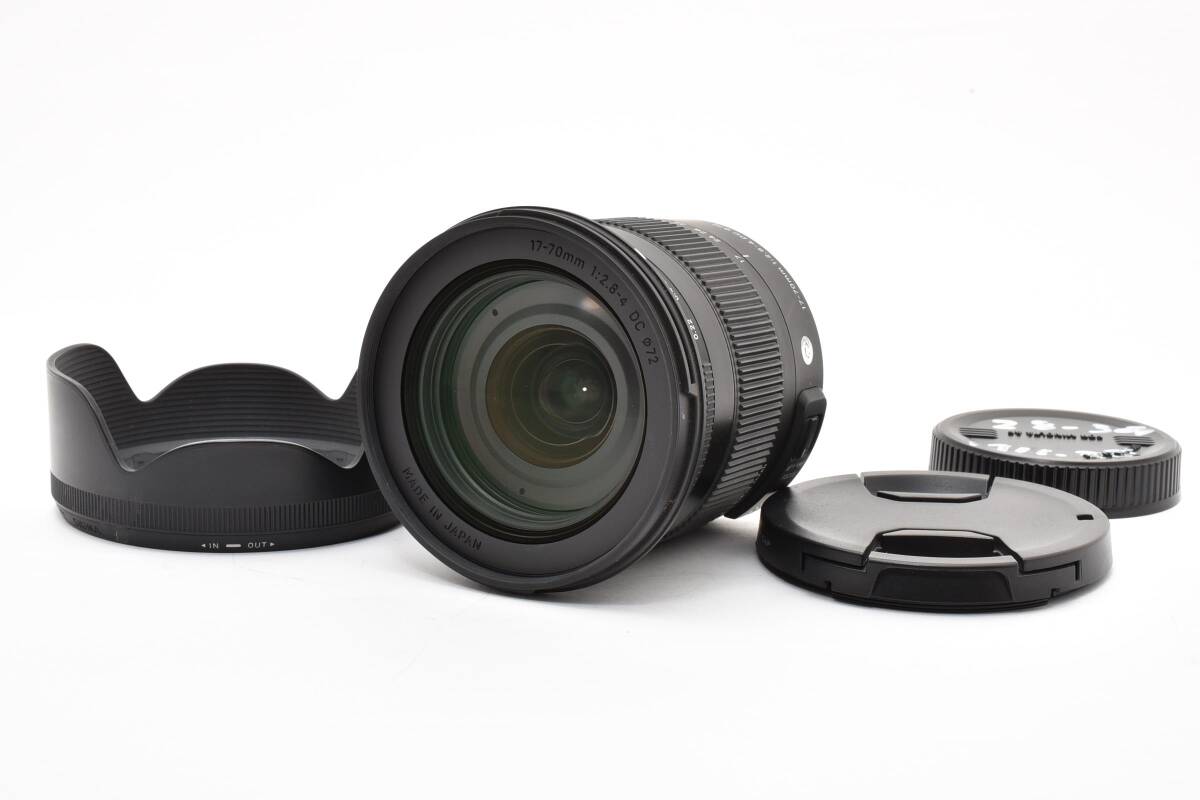 ★極上美品★ SIGMA シグマ Contemporary 17-70mm F2.8-4 DC MACRO HSM Sony ソニー Aマウント用 APS-Cサイズ 大口径標準ズームレンズ