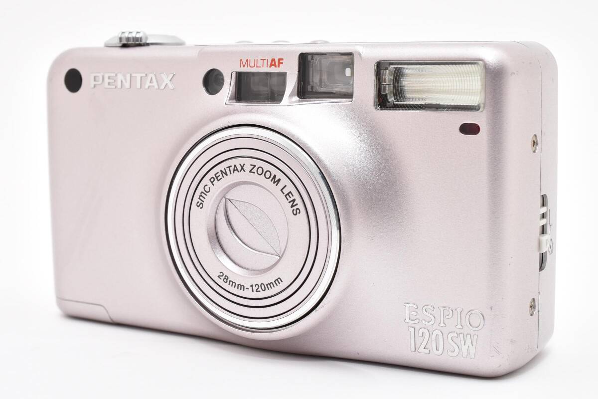 ★希少カラー★ PENTAX ペンタックス ESPIO 120SW ライラック コンパクトフィルムカメラ