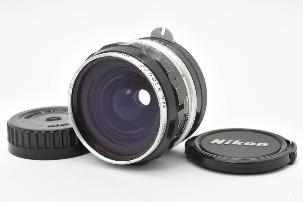 希少 美品 最初期（旧型） Nikon ニコン Nikkor-H Auto 28mm F3.5 単焦点レンズ （先端部 白タイプ）