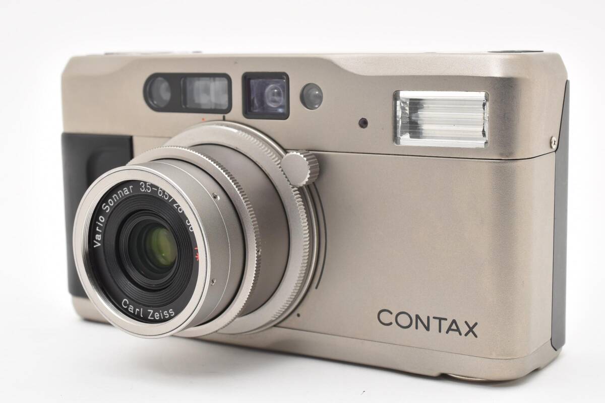 CONTAX コンタックス TVS DATA BACK付属 Carl Zeiss Vario Sonnar 28-56mm F3.5-6.5 コンパクトフィルムカメラ