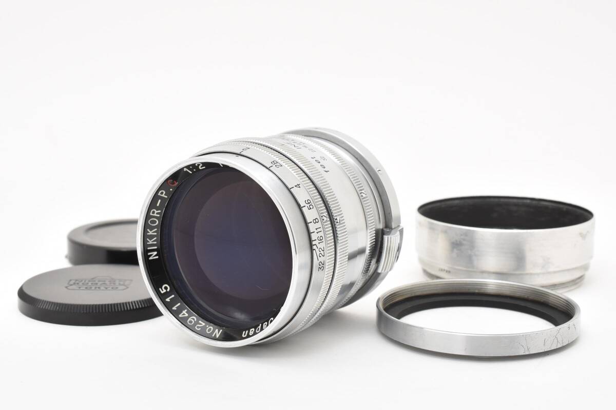 ★極上美品★ Nikon ニコン NIKKOR-P.C 8.5cm 85mm F2 L39 Sマウント 単焦点レンズ