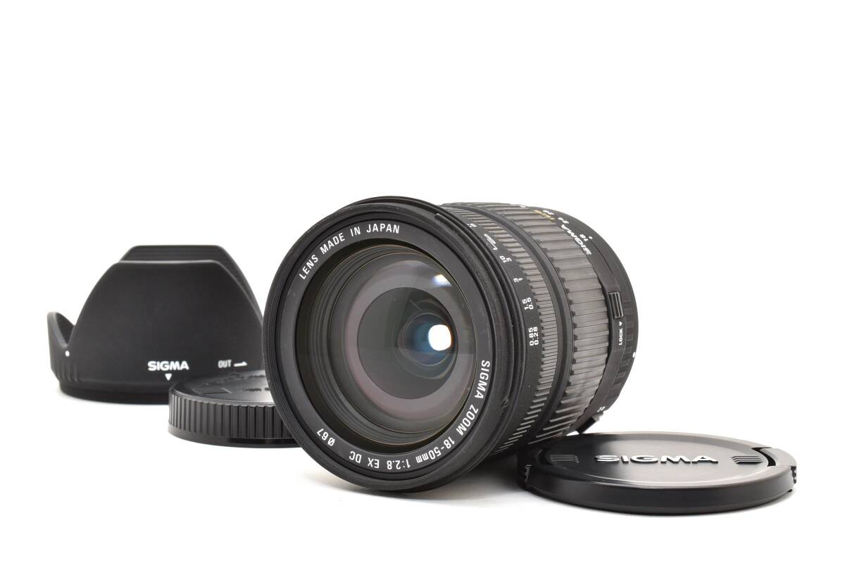 ★極上美品★ SIGMA シグマ DC 18-50mm F2.8 EX MACRO Canon キヤノン EFマウント用