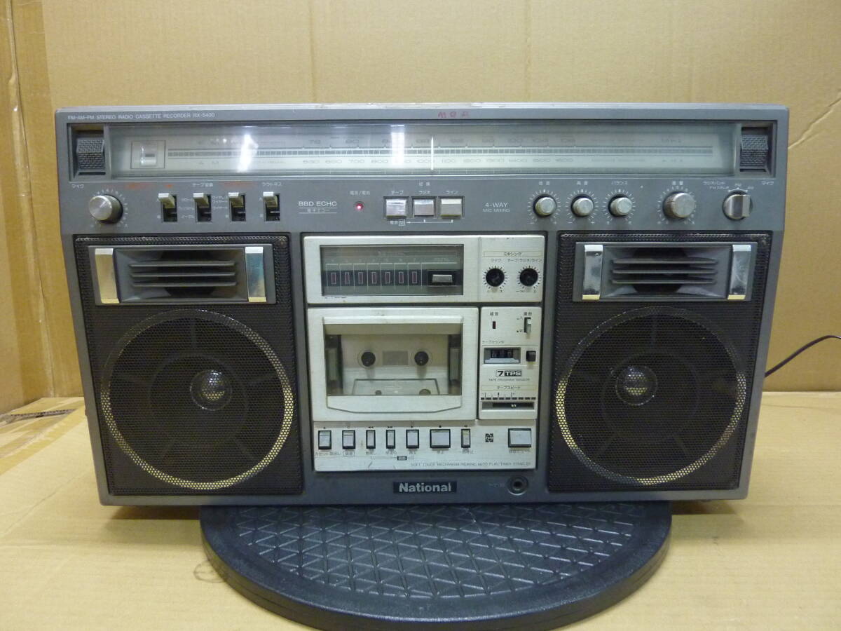 National RX-5400 ラジカセ