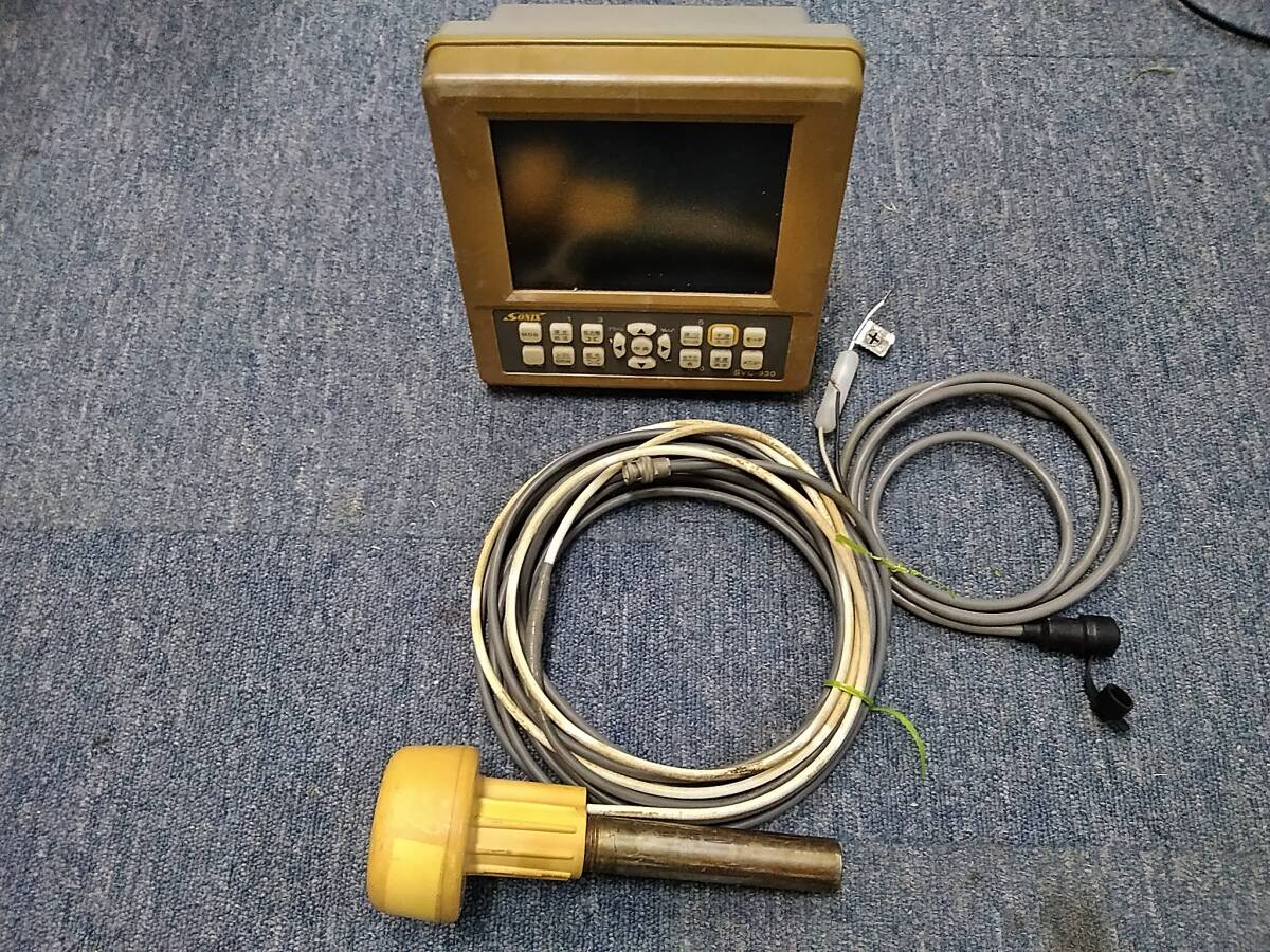B-13★中古品 　SONIX葵ソニック GPS 魚探 SVC-930 ★