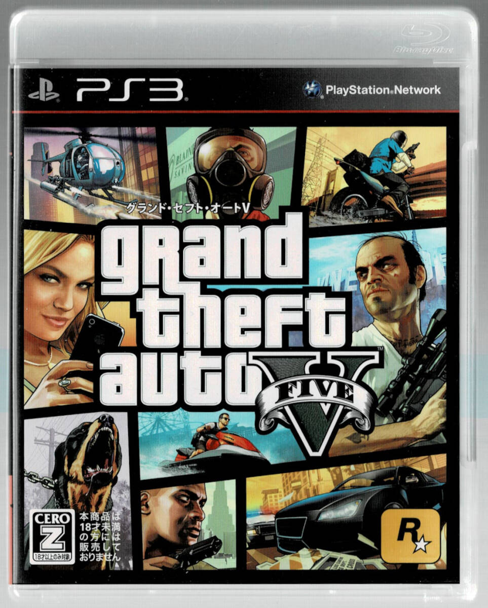 【PS3ソフト】grand theft auto 5 グランドセフトオート V