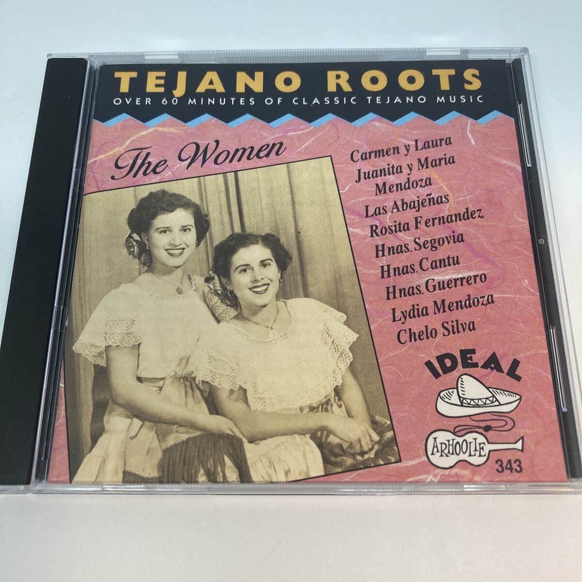 美品!［CD］TEJANO ROOTS WOMEN 1946-1970テハーノ音楽（テックス・メックス）、ボレロ、ランチェーラ/3748