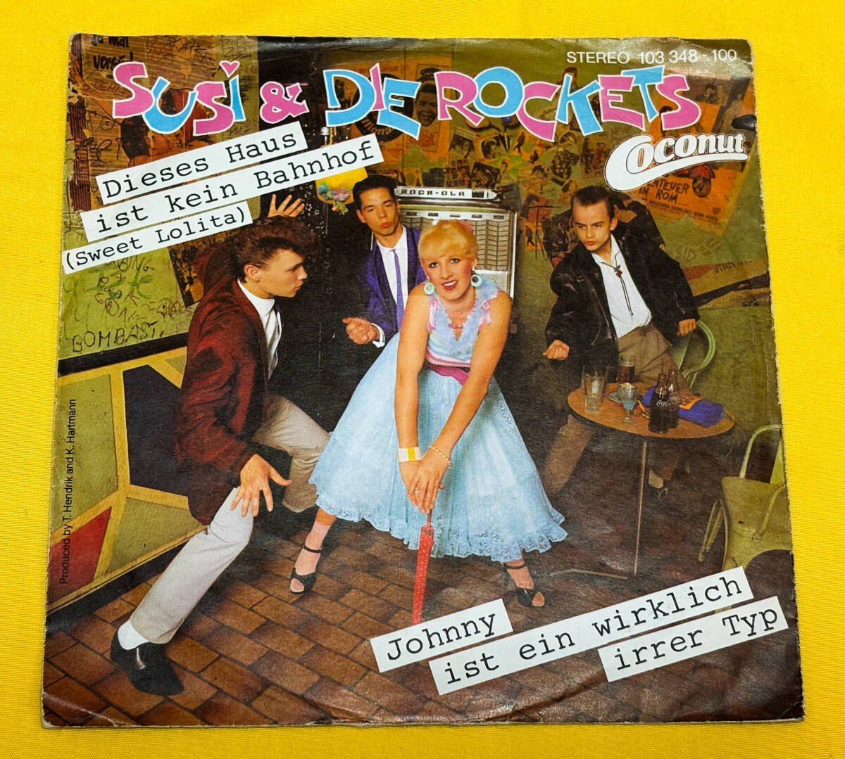 ◆81年 ドイツORG◆ SUSI & DIE ROCKETS / SWEET LOLITA ◆独ネオロカ/FEMALE Vo ROCKBILLY/MATCHBOXカバー/後のPATTY RYAN