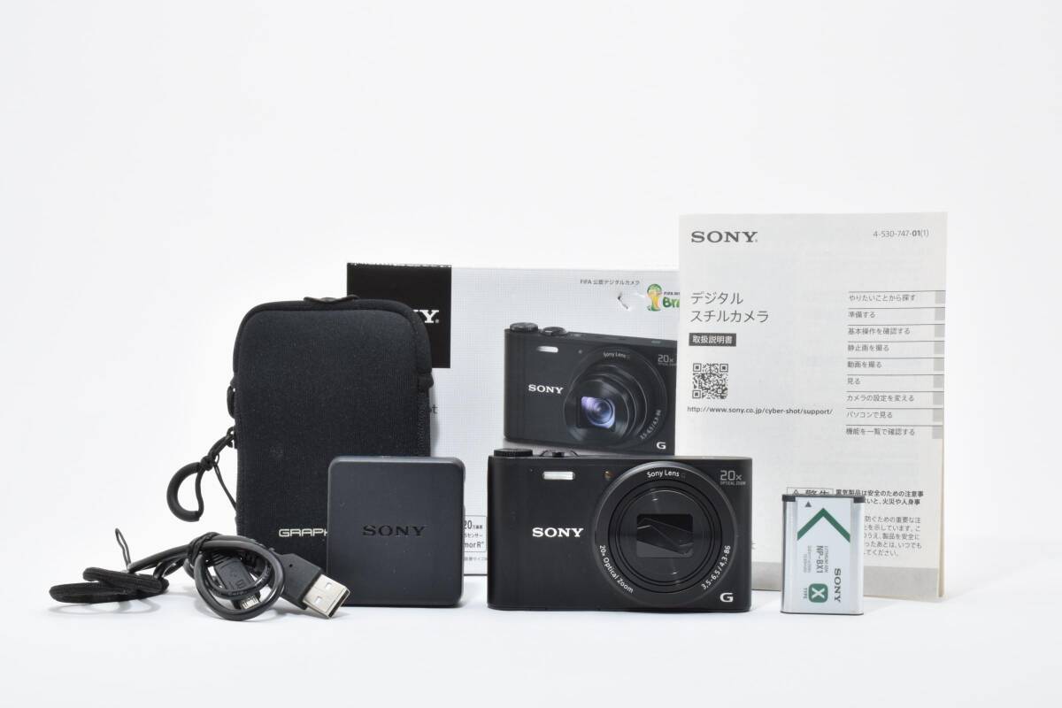 【1695】【美品】Sony コンパクトデジタルカメラ サイバーショット DSC-WX350
