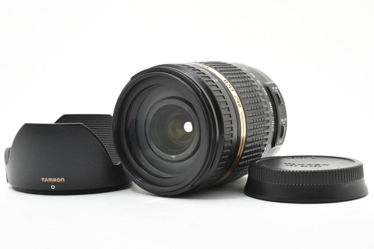 【1576】TAMRON 18-270mm F/3.5-6.3 Di II VC PZD (Model B008) [キヤノン用]