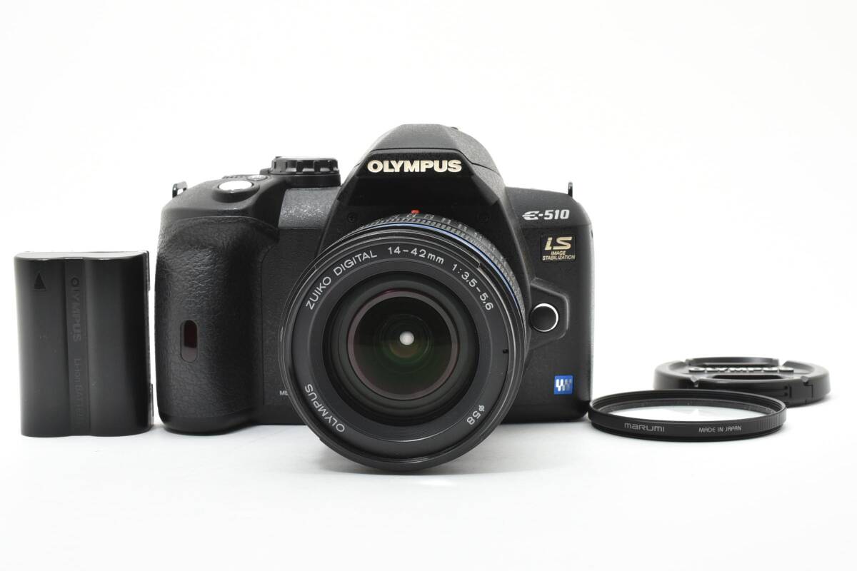 【動作未確認】【1762】OLYMPUS オリンパス E-510 / OLYMPUS ZUIKO DIGITAL 14-42mm F3.5-5.6 レンズキット