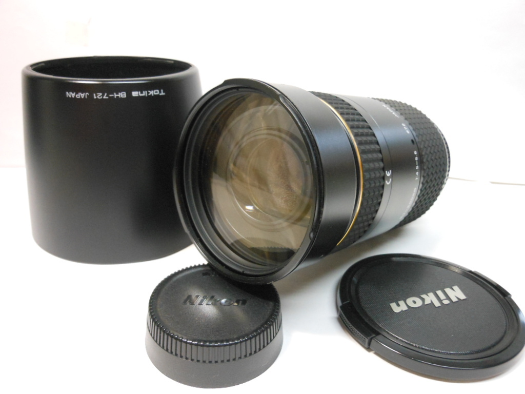 ☆希少外観美品級☆トキナー　Tokina　AＦ 80ー400ｍｍ Ｆ4.5-5.6 ATーX （840ＡＦ） ニコン 動作確認済　Nikon