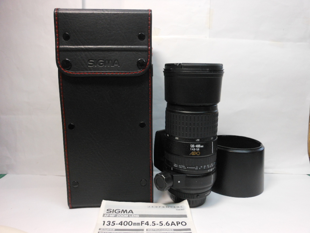 ☆希少超美品☆シグマ　SIGMA　 AF APO 135-400mm F4.5-5.6 ペンタックス用 ♪ 人気の後期型 　即日発送　pentax　付属品多数