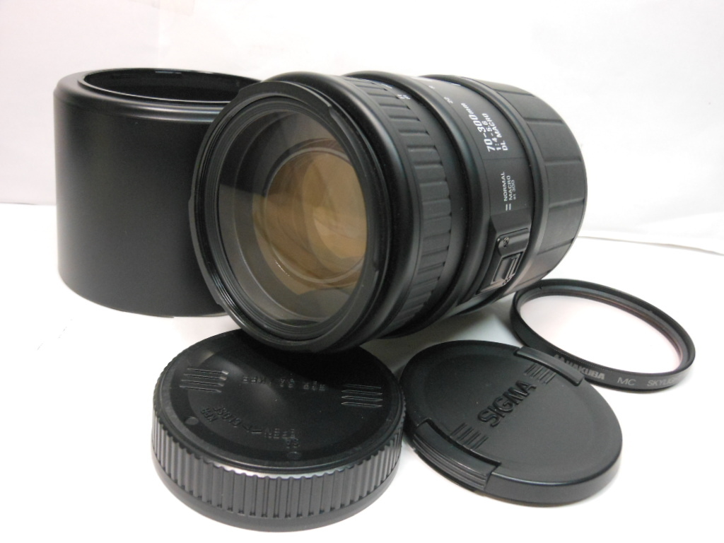 ☆希少超美品☆シグマ 70-300ｍｍ Ｆ4-5.6 DL Macro 　pentax　 即日発送　 フード付