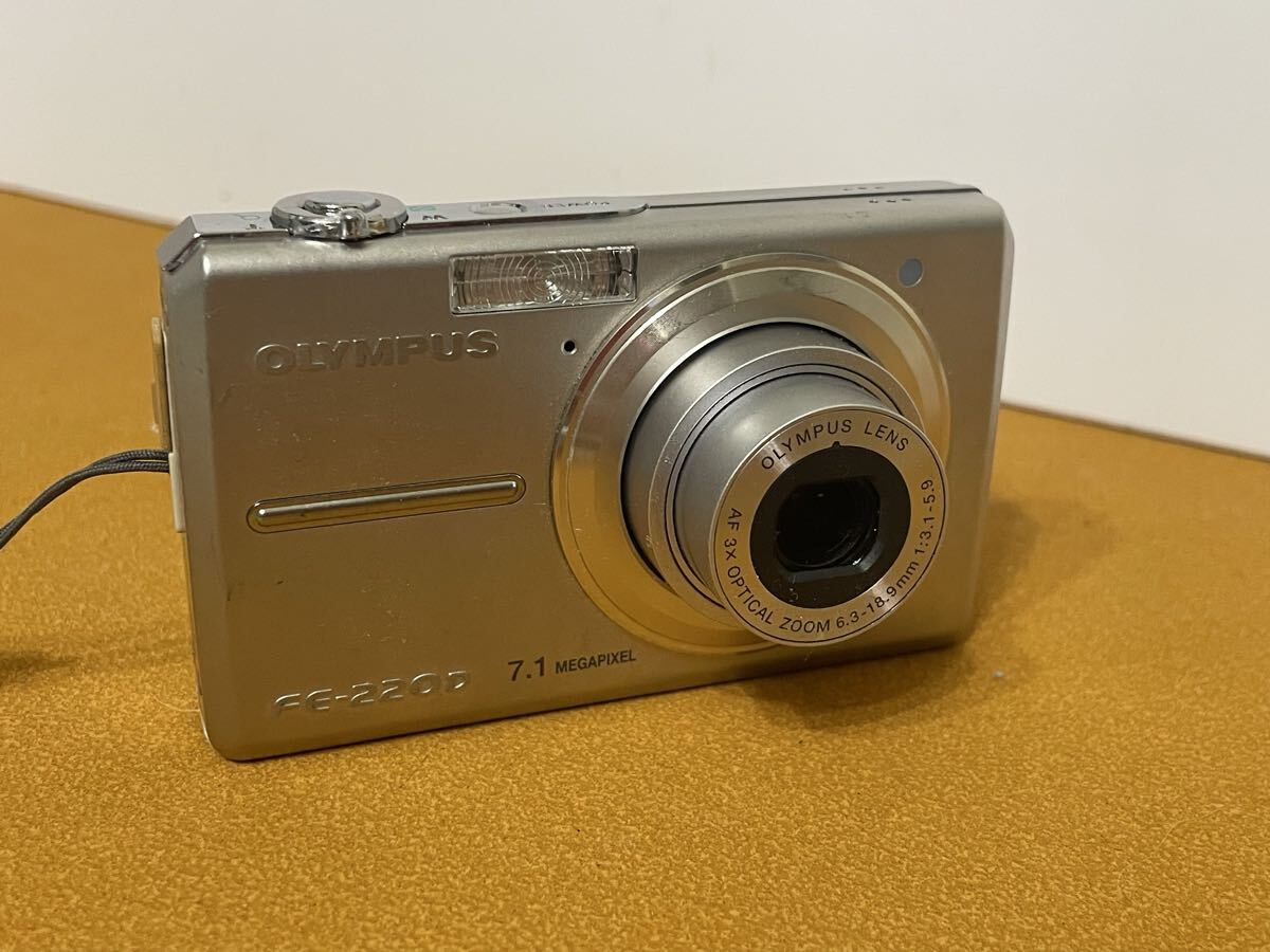 ★簡易動作確認済★ オリンパス FE-220D コンパクトデジタルカメラ OLYMPUS