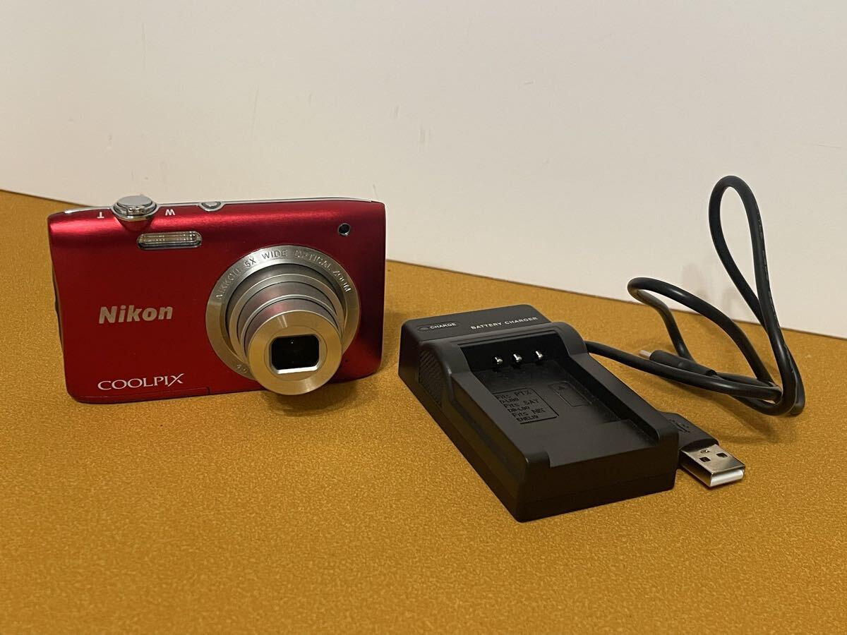 ★簡易動作確認済★ ニコン COOLPIX S2900 コンパクトデジタルカメラ クールピクス Nikon デジタルカメラ