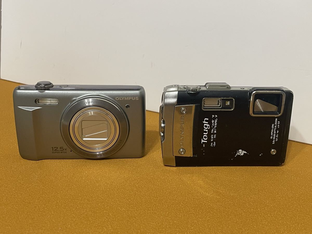 ★ジャンク★オリンパス TG-810 STYLUS VR-370 2台セット コンパクトデジタルカメラ OLYMPUS デジカメ