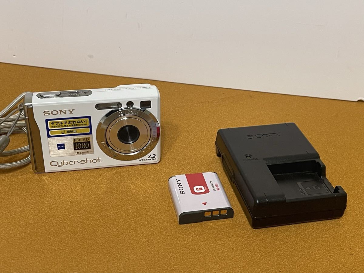 ★ジャンク★ ソニー Cyber-shot DSC-W80 コンパクトデジタルカメラ SONY デジタルカメラ サイバーショット