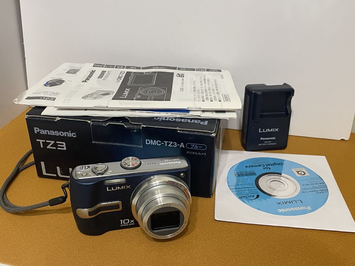 ★簡易動作確認済★ パナソニック LUMIX DMC-TZ3 コンパクトデジタルカメラ Panasonic コンデジ